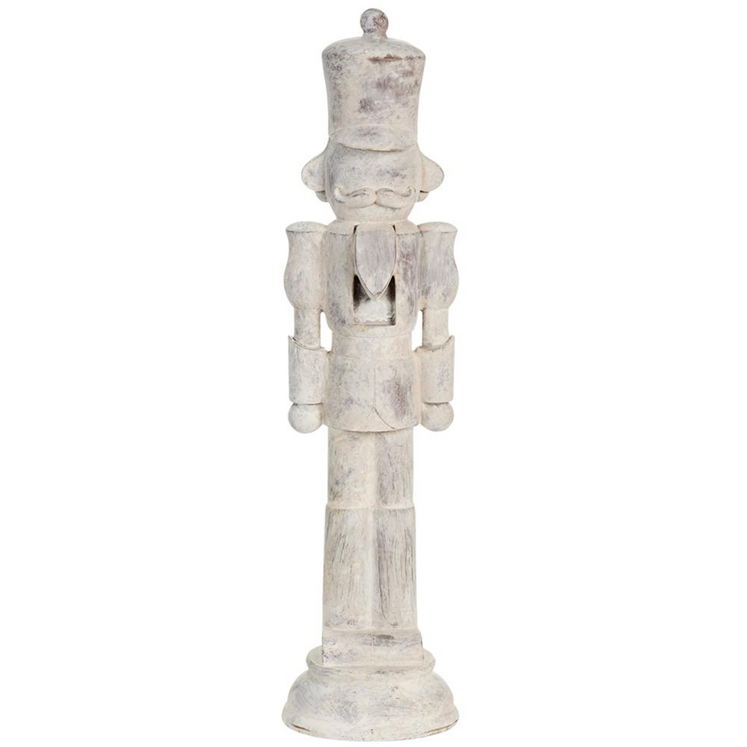 Antique Nutcracker- Beige