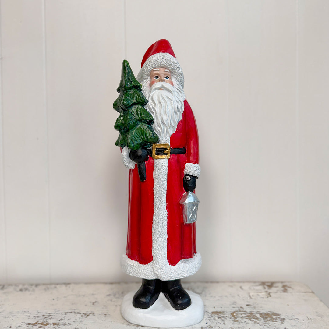 Santa Holding Tree
