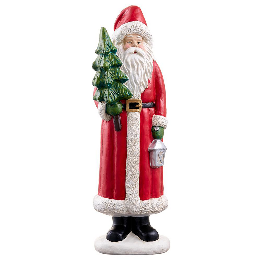 Santa Holding Tree