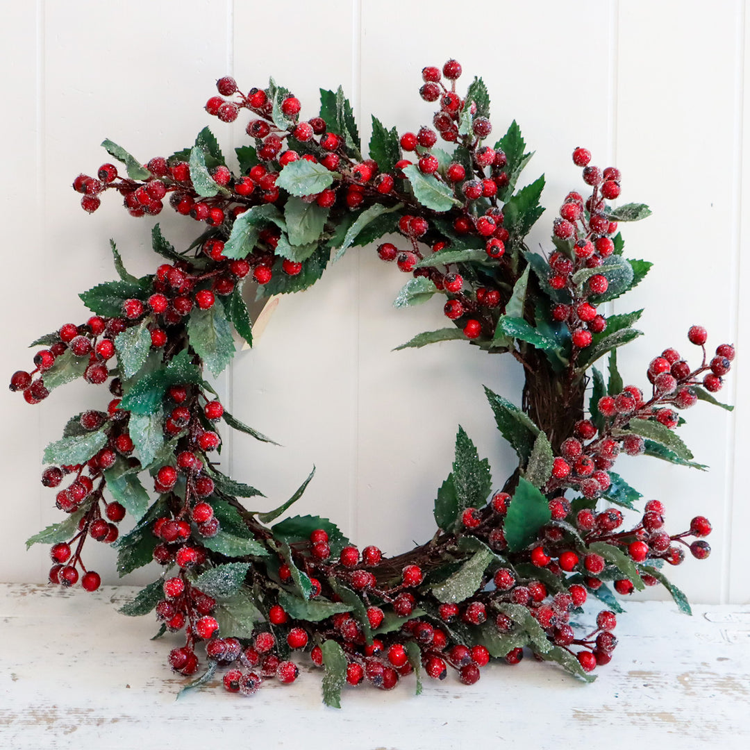 Iced Berry Wreath