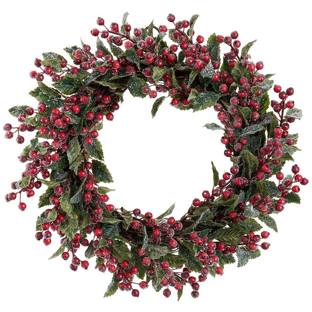 Iced Berry Wreath
