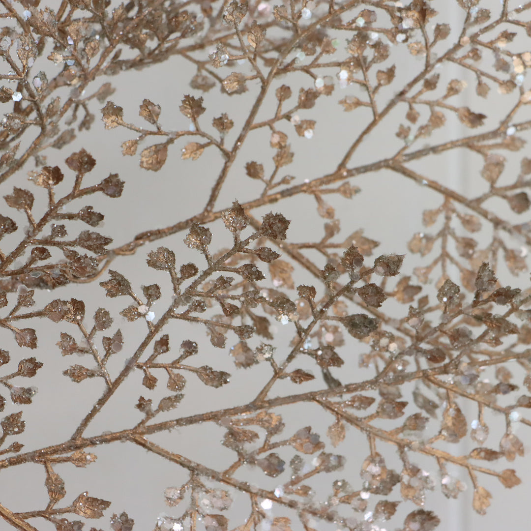 Sequin Fern - Champagne
