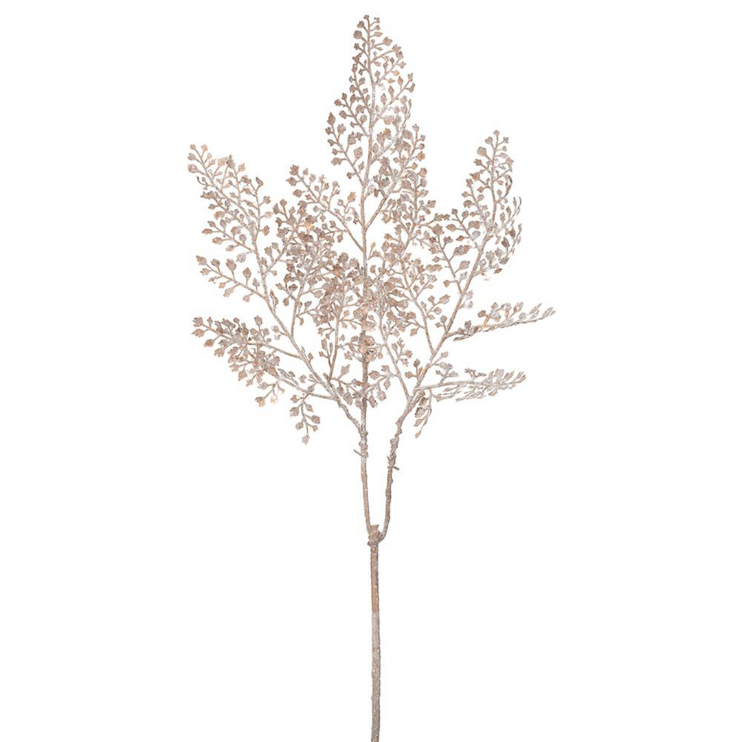 Sequin Fern - Champagne
