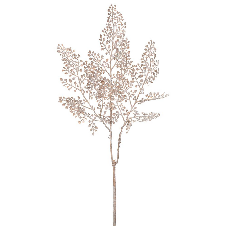 Sequin Fern - Champagne