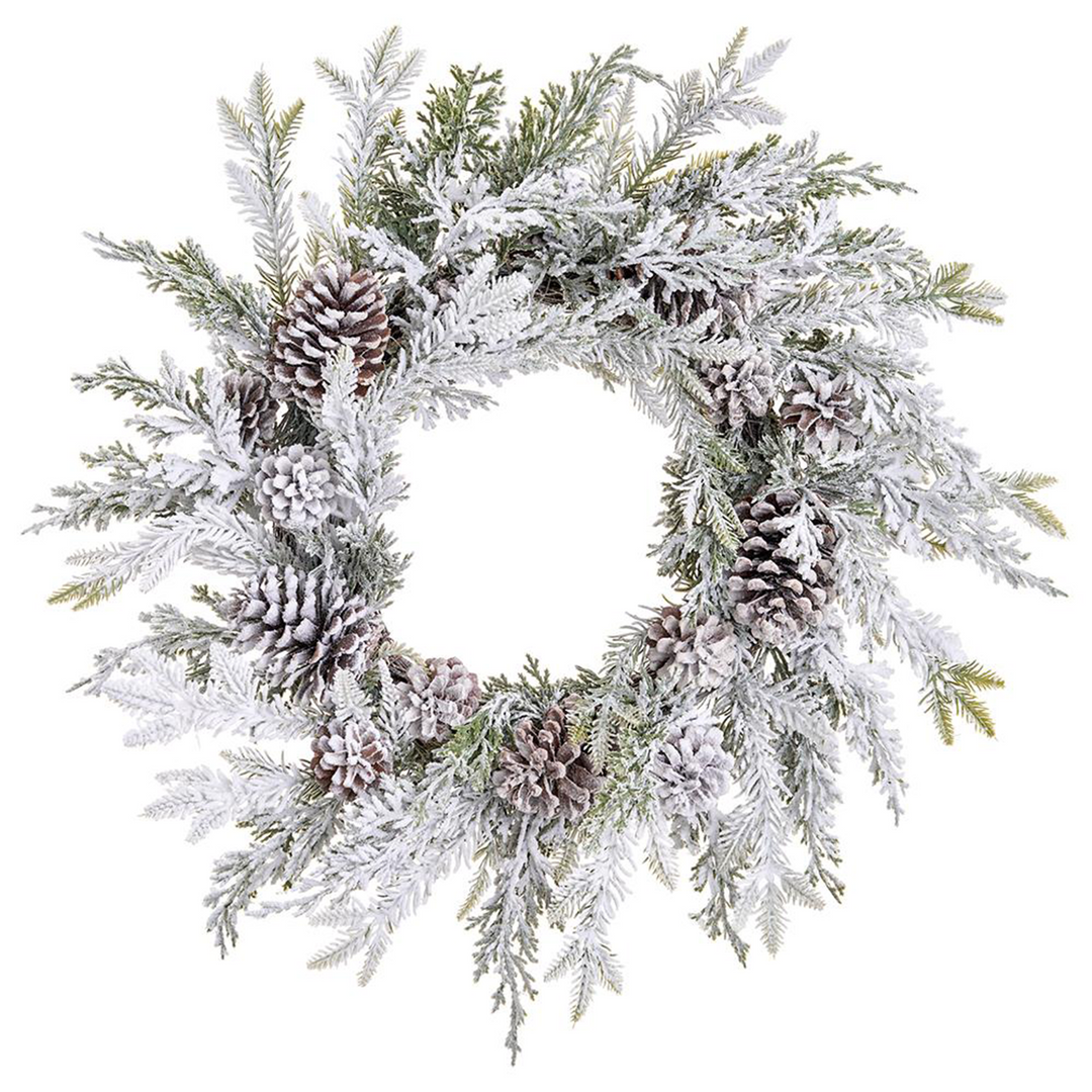 Snowed Pine Wreath