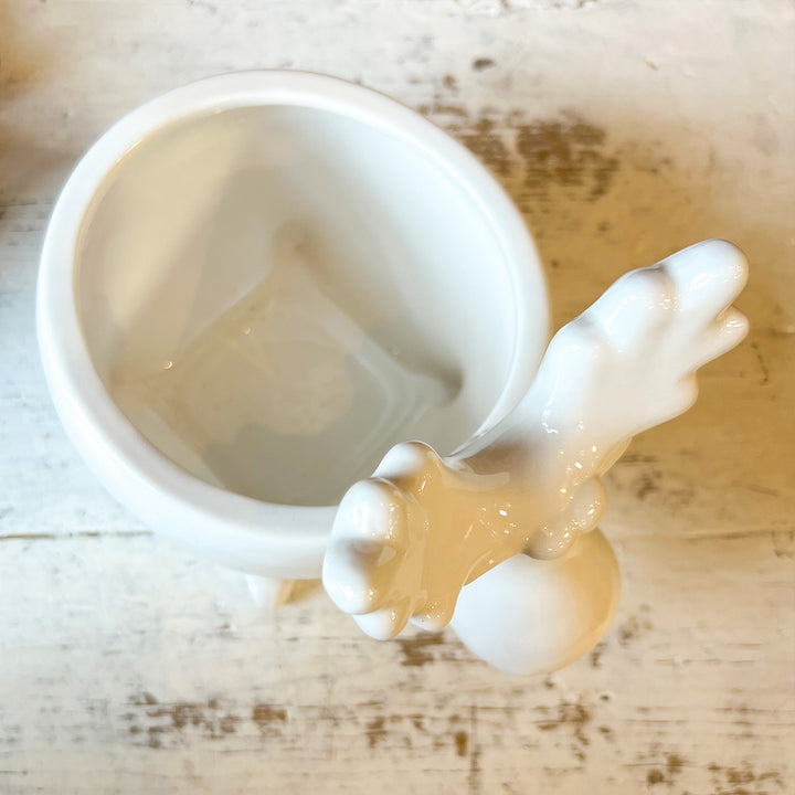 Moose Ceramic Vase