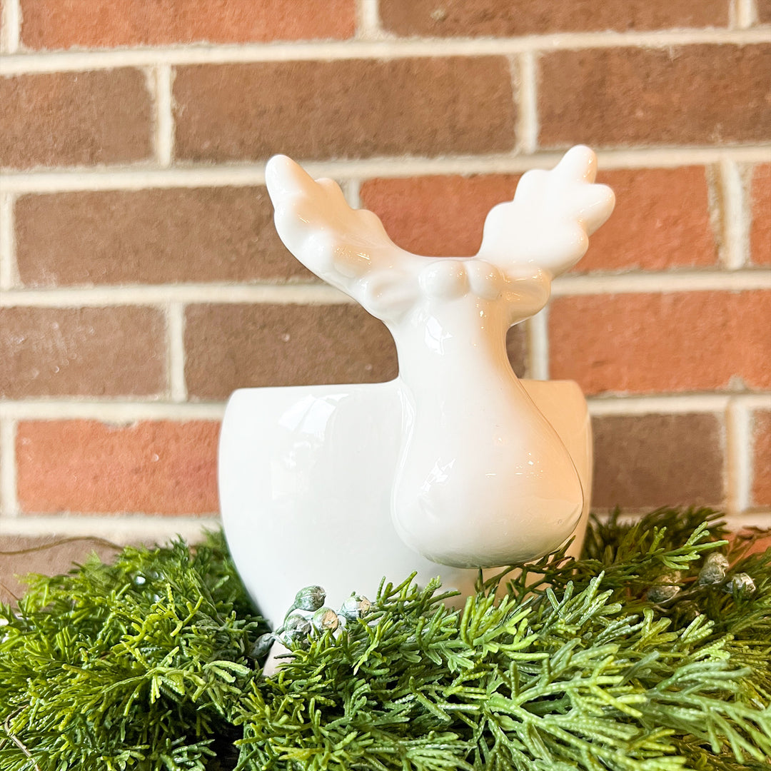 Moose Ceramic Vase