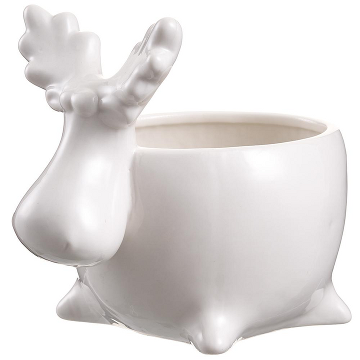 Moose Ceramic Vase
