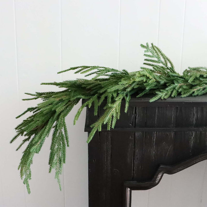 6' Cypress Double Garland