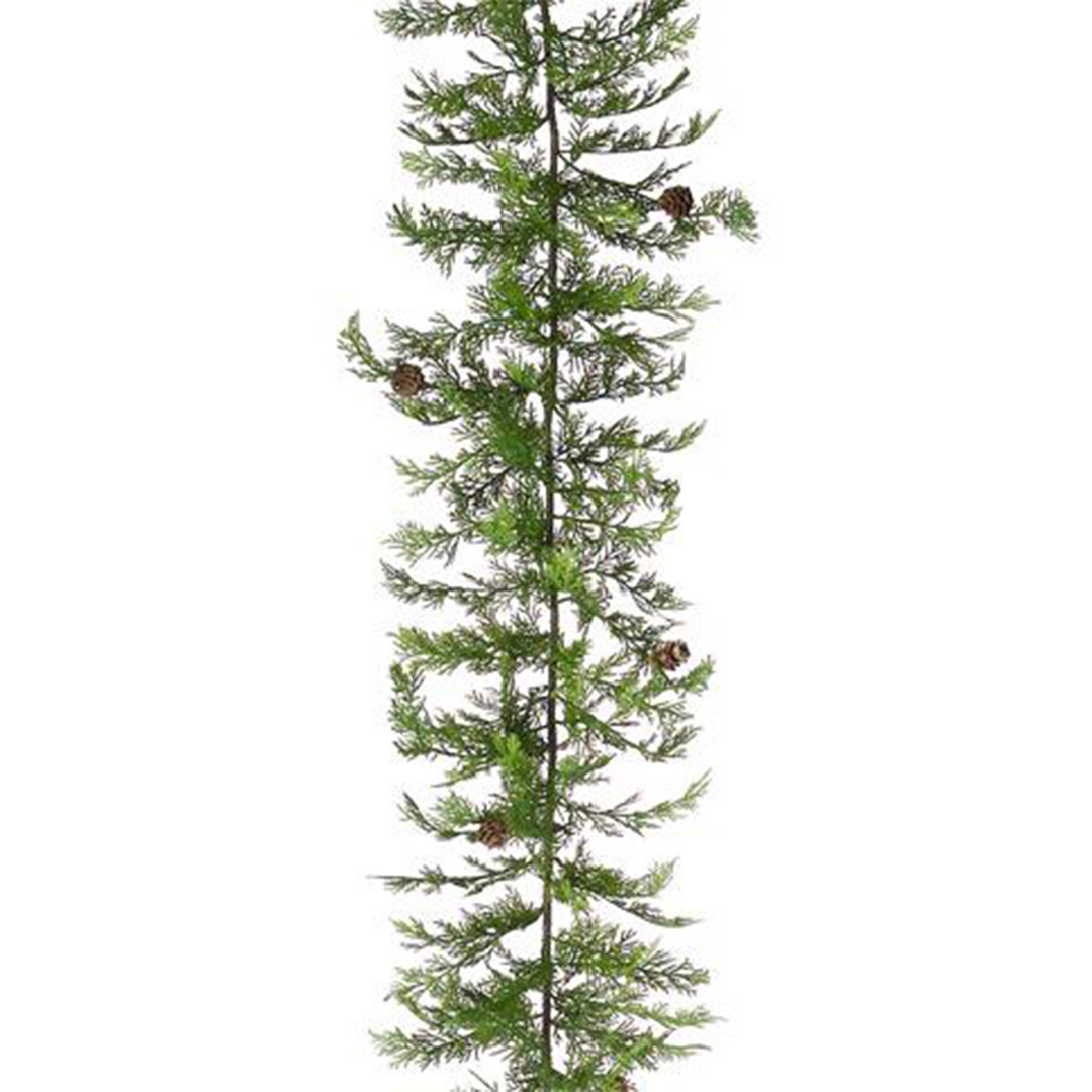 5.5' Cypress/Pine Cone Garland