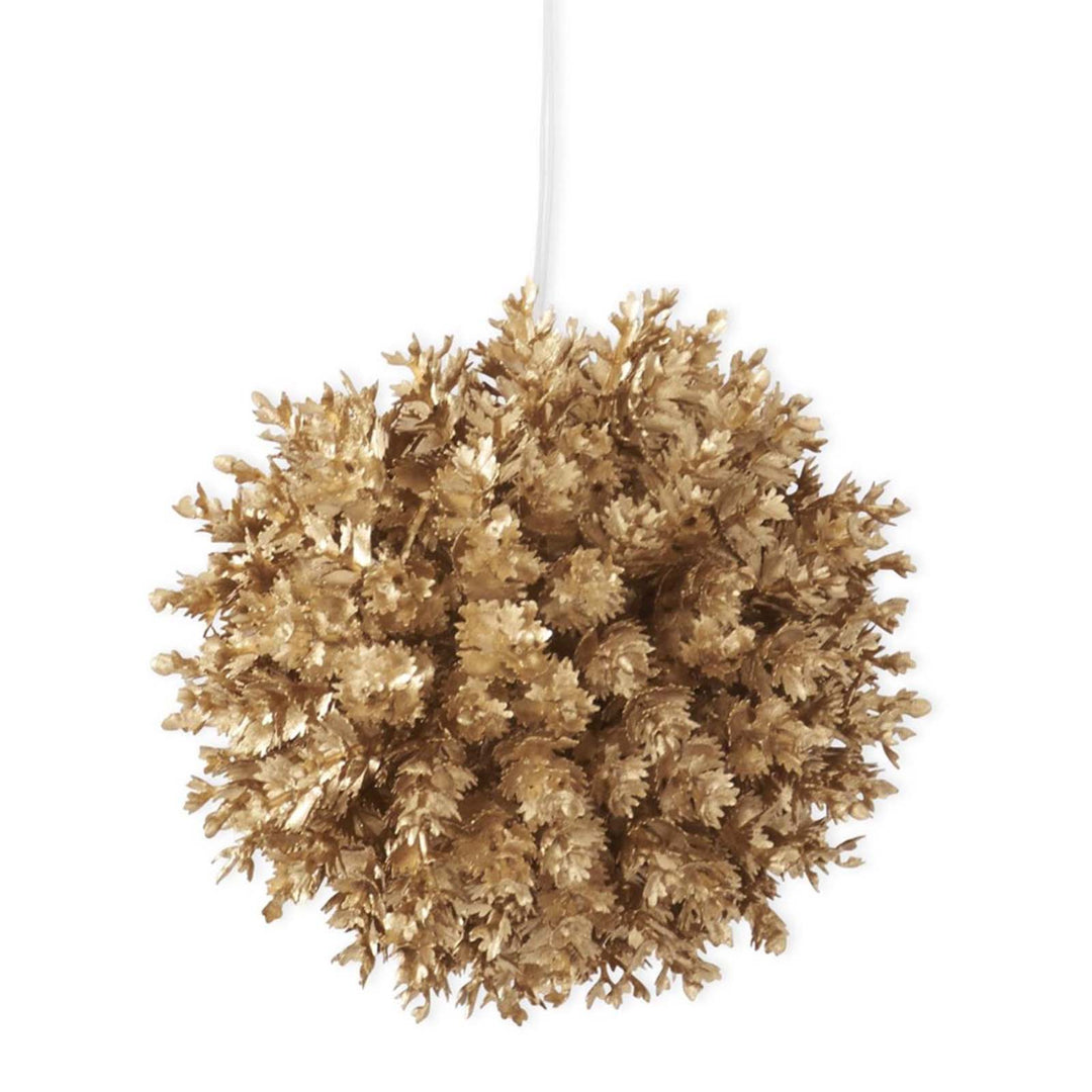 Leaf Round Ornament