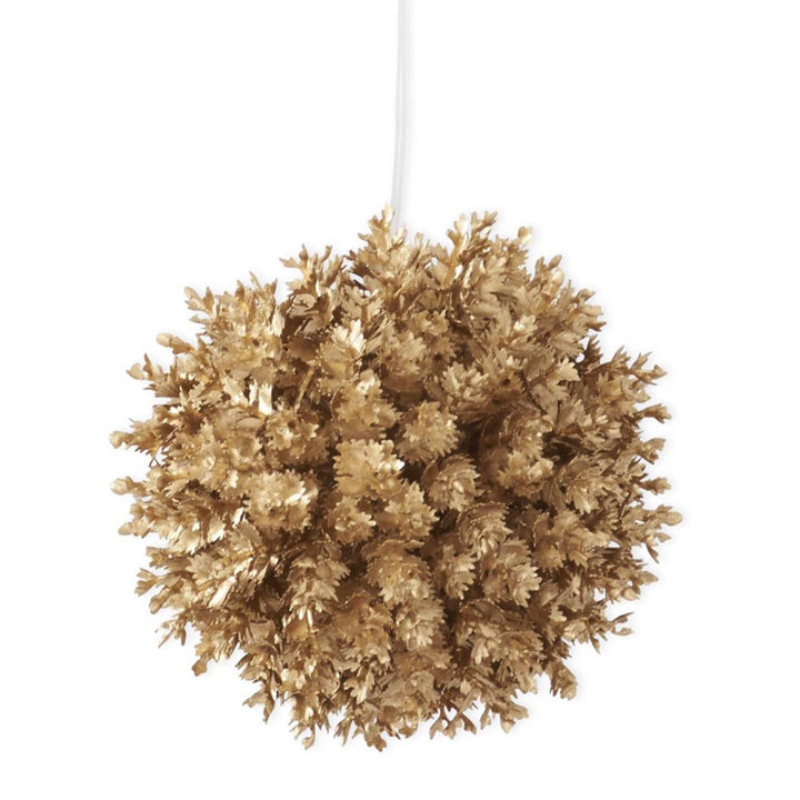 Leaf Round Ornament