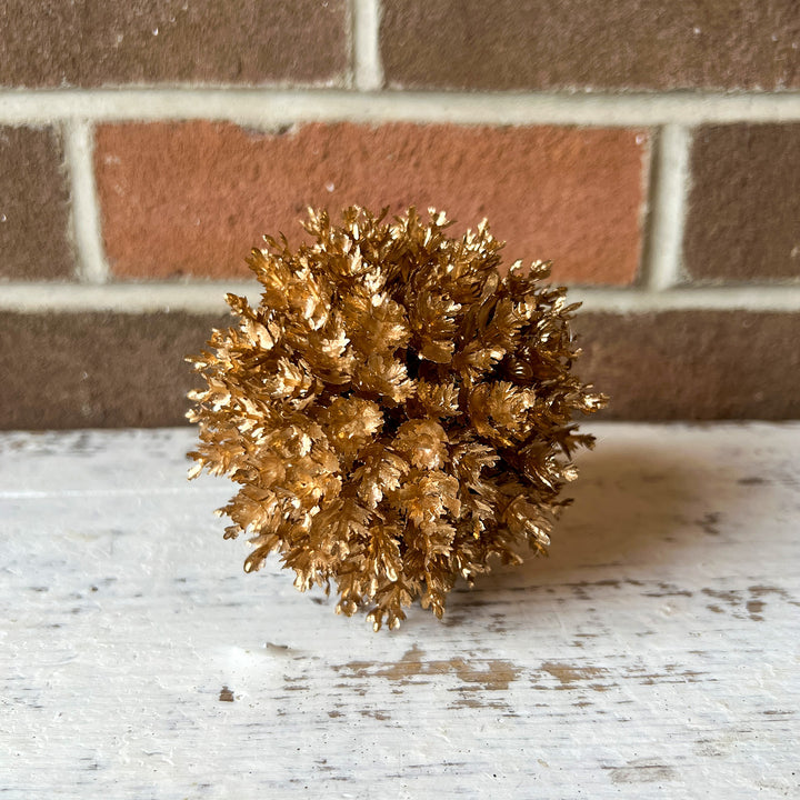 Leaf Round Ornament