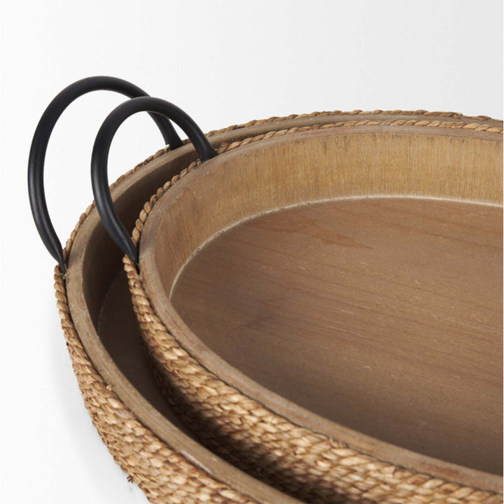 Jute Serving Tray