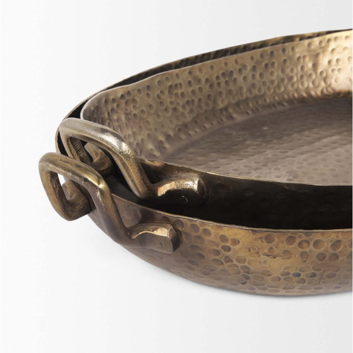 Gold Metal Tray