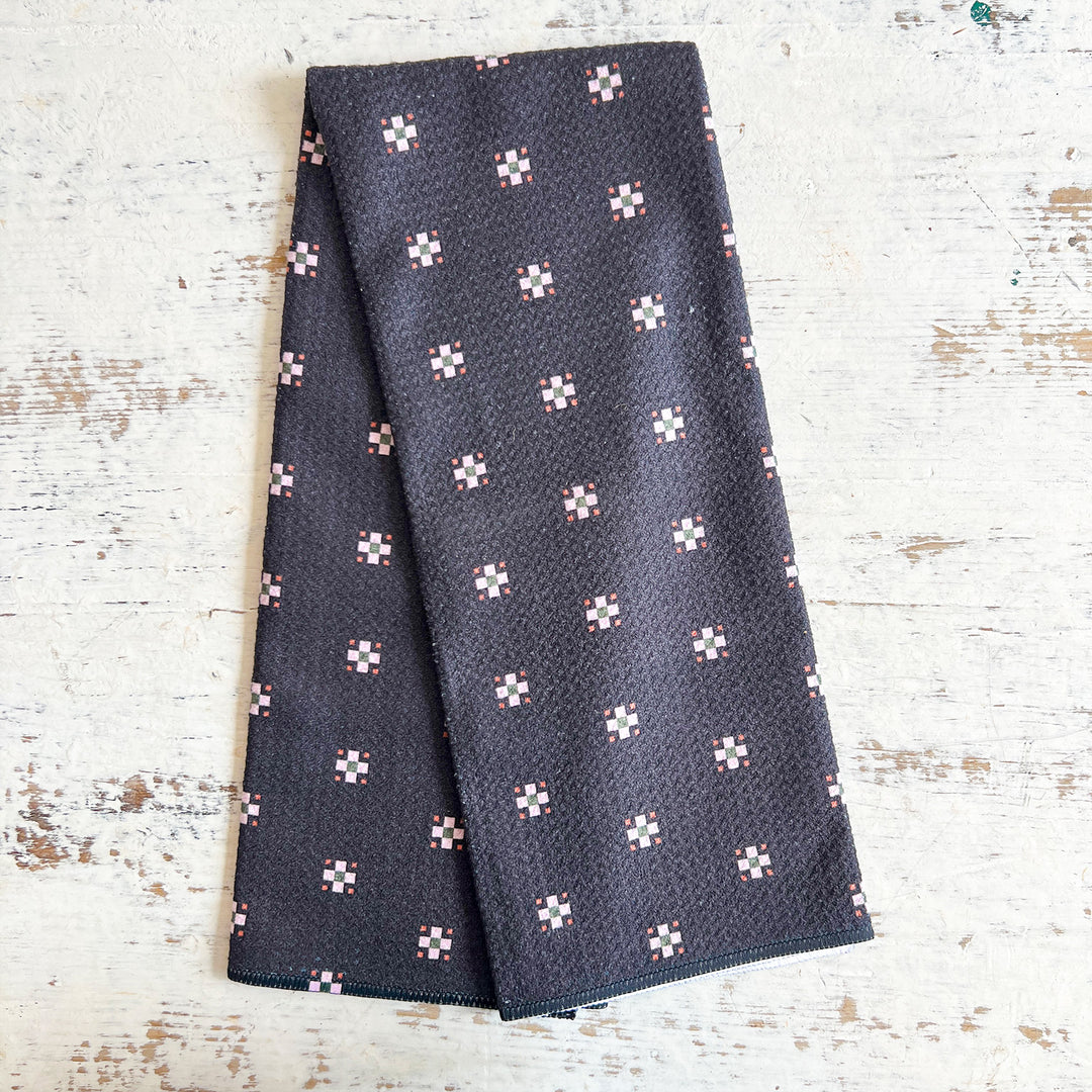 Night Bloom Tea Towel