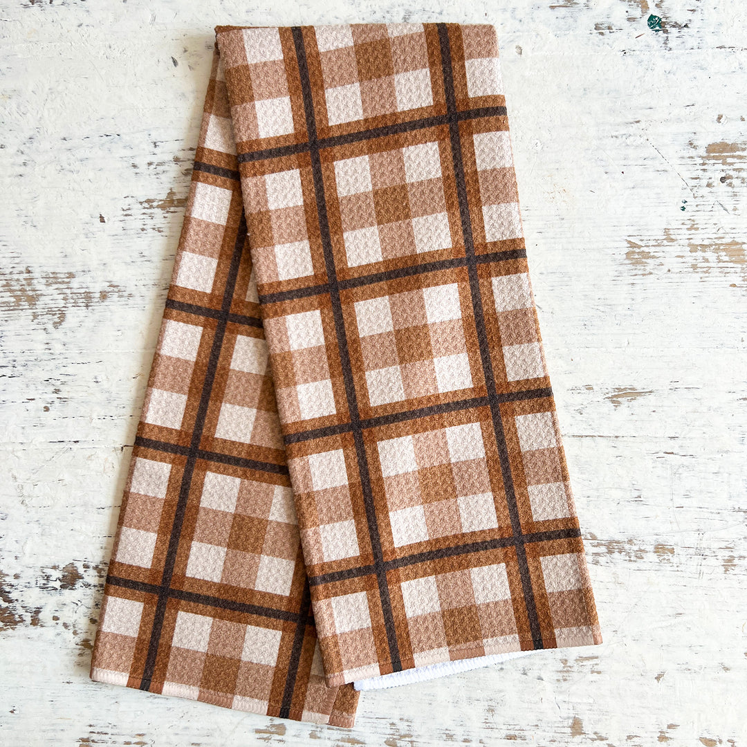 Rich Cocoa Tea Towel