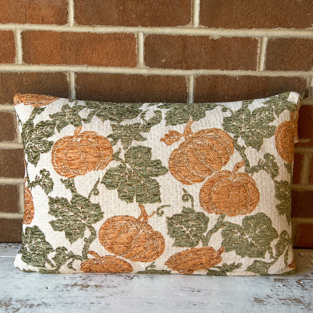 12" x 20" Pillow - Rustic Pumpkin