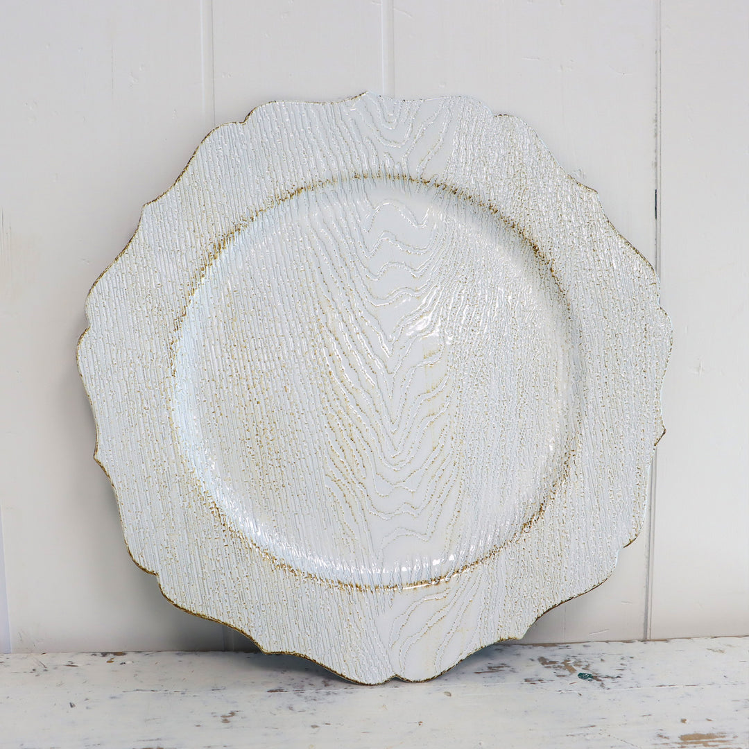 Faux Wood Charger