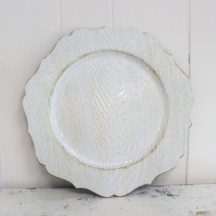 Faux Wood Charger