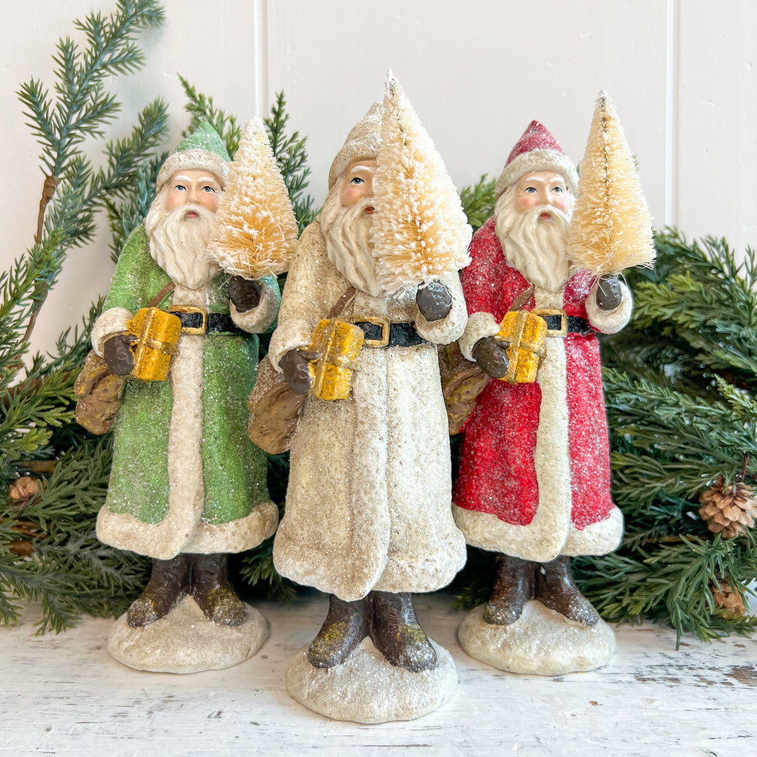 Glittered Santa