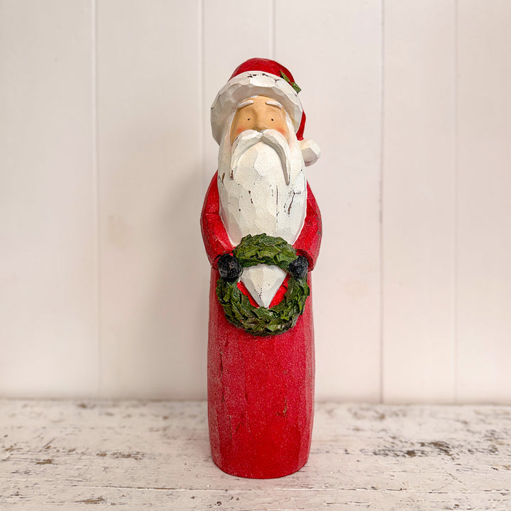 17' Carved Santa