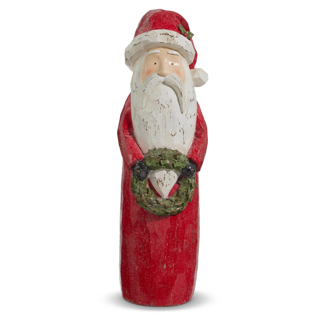17' Carved Santa