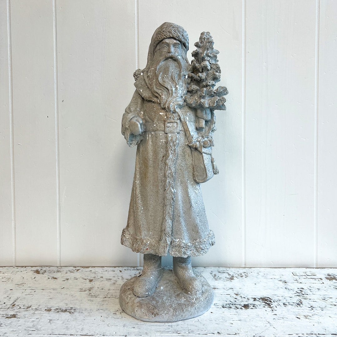 Iced Santa w/ Tree