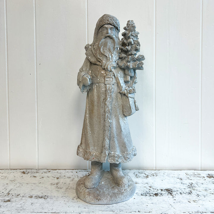 Iced Santa w/ Tree