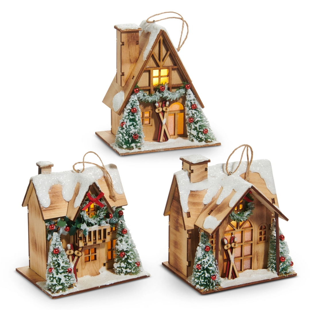 Lighted Lodge Ornament