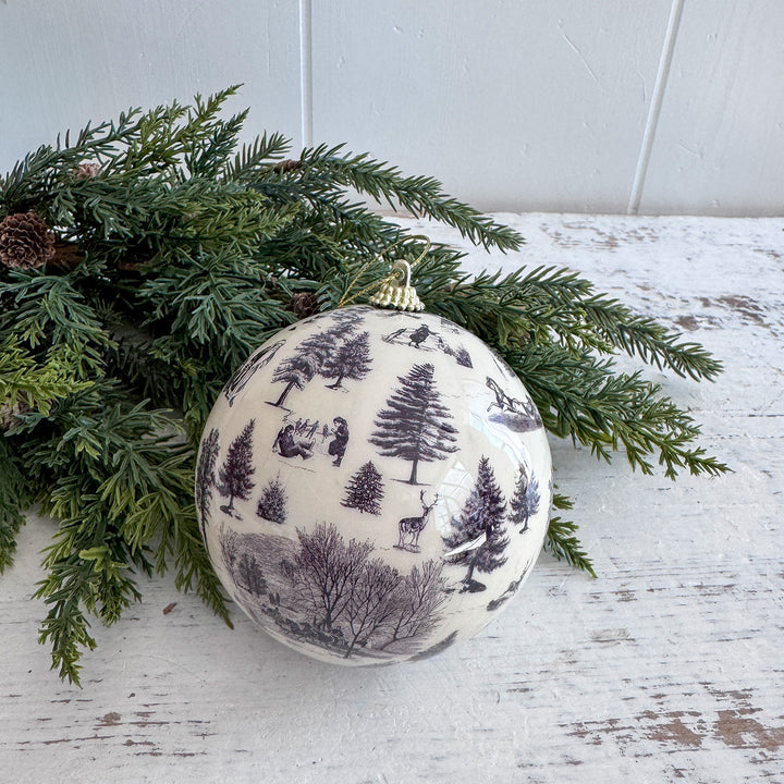 Woods Ball Ornament