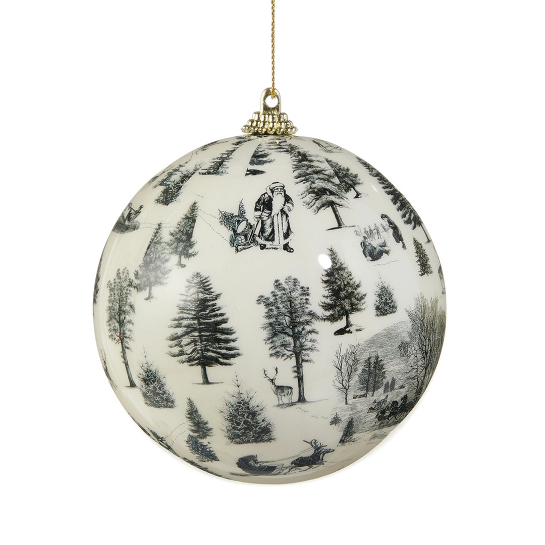Woods Ball Ornament