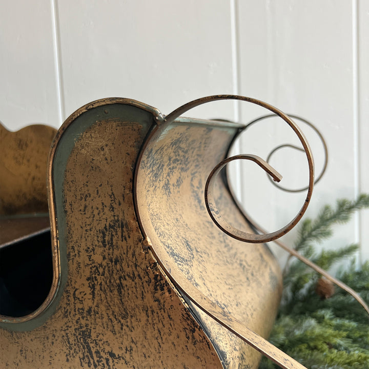 Antique Bronze Sleigh