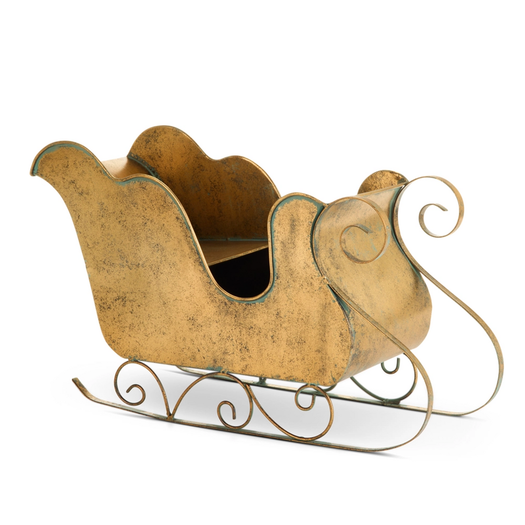 Antique Bronze Sleigh