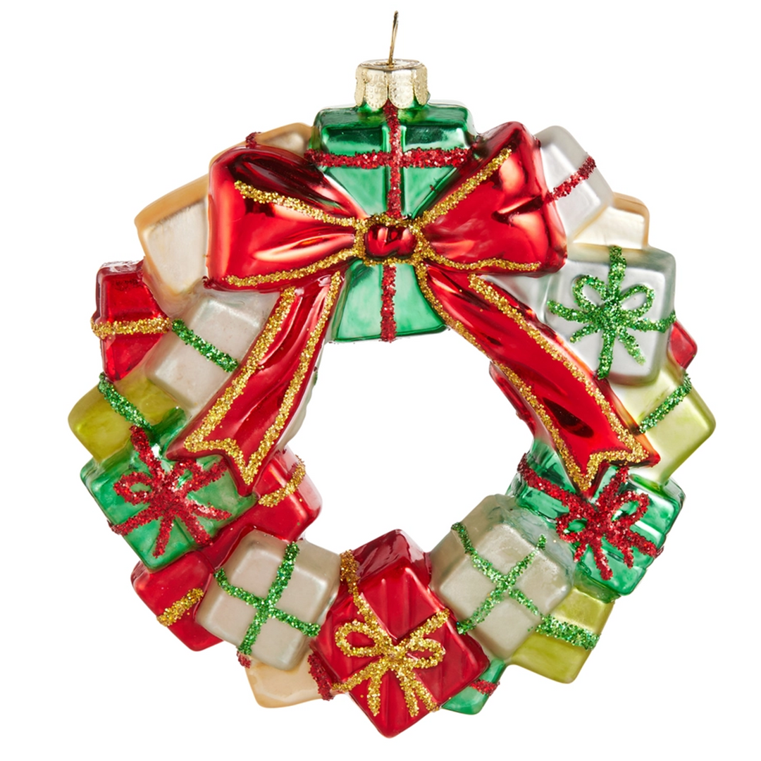 Package Wreath Ornament