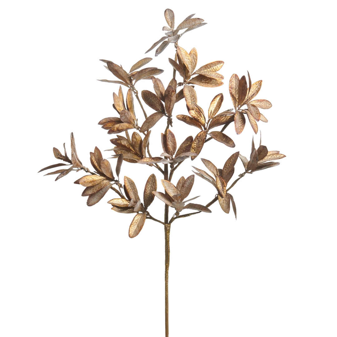 Antique Gold Leaf Spray