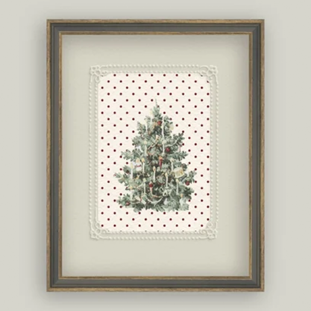 Vintage Polka Dot Tree