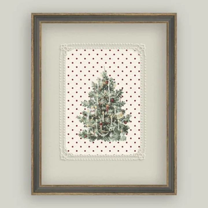 Vintage Polka Dot Tree