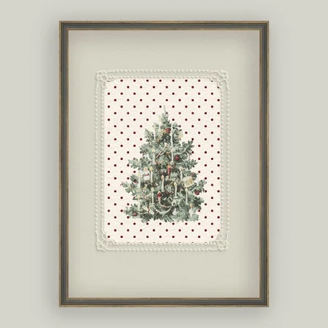 Vintage Polka Dot Tree