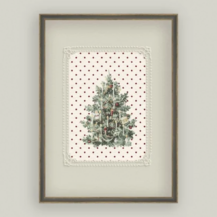 Vintage Polka Dot Tree