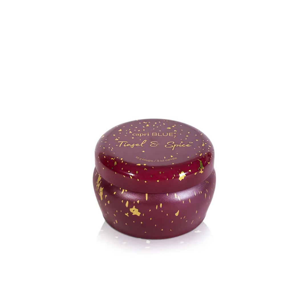 Mini Glimmer Candle - Tinsel & Spice
