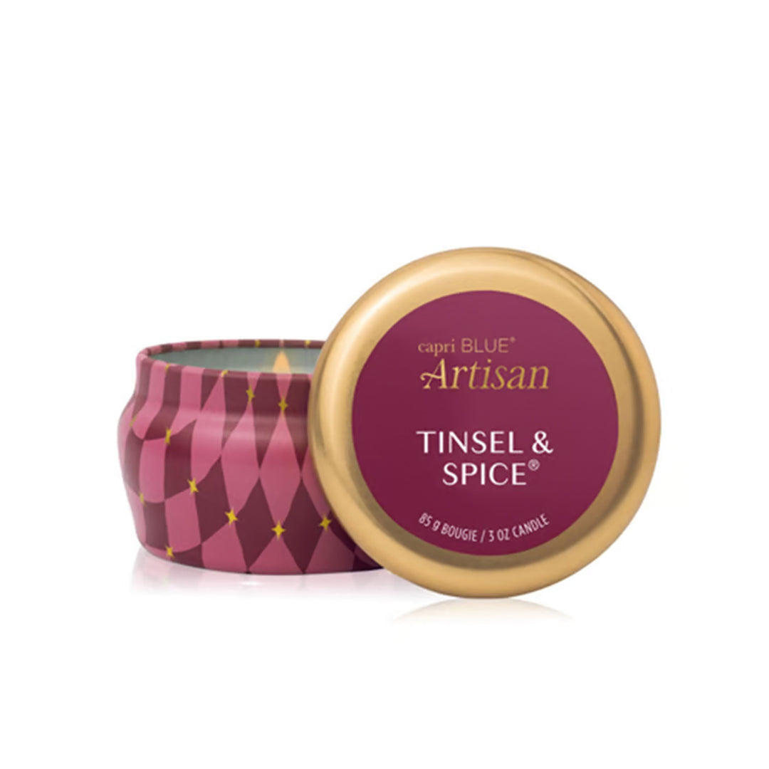 Mini Bazaar Candle - Tinsel