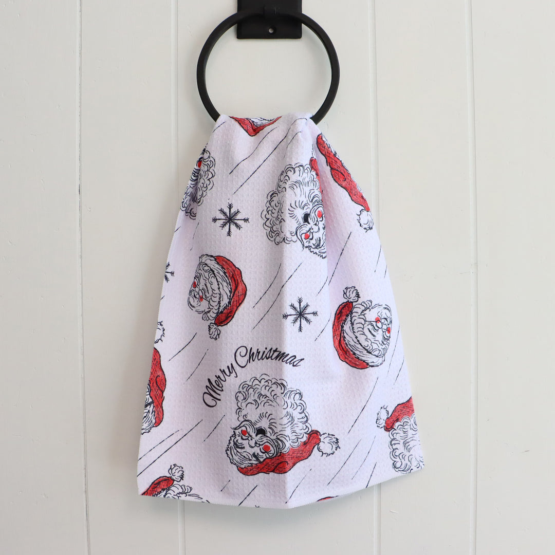 Claus Christmas Tea Towel