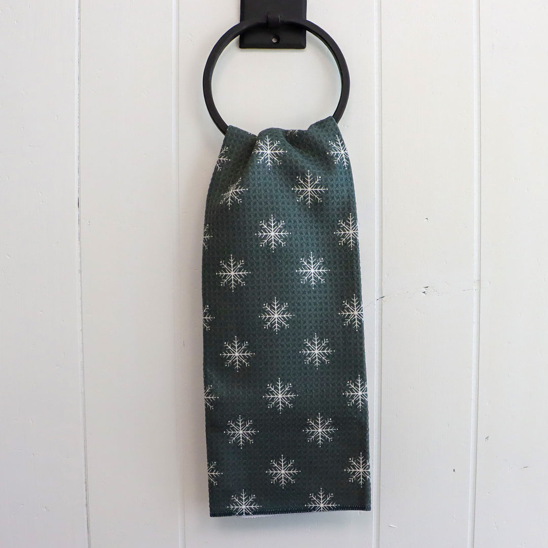 Snowy Juniper Tea Towel