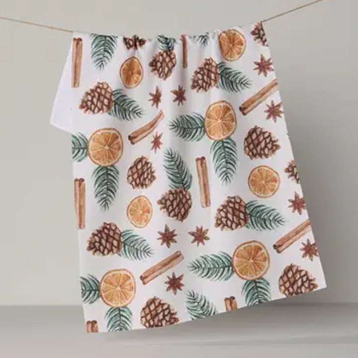 Simmer Pot Tea Towel