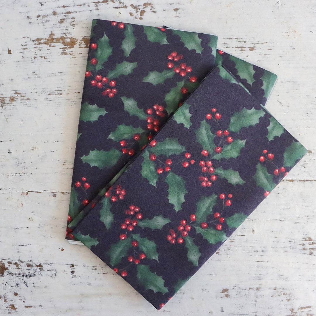 Holly Night Reusable Paper Towels