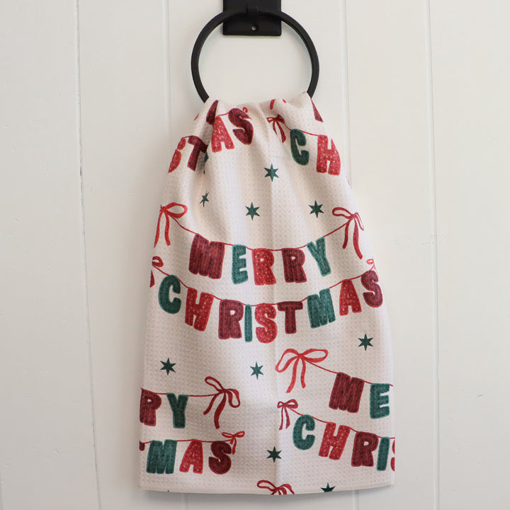 Christmas Banner Tea Towel