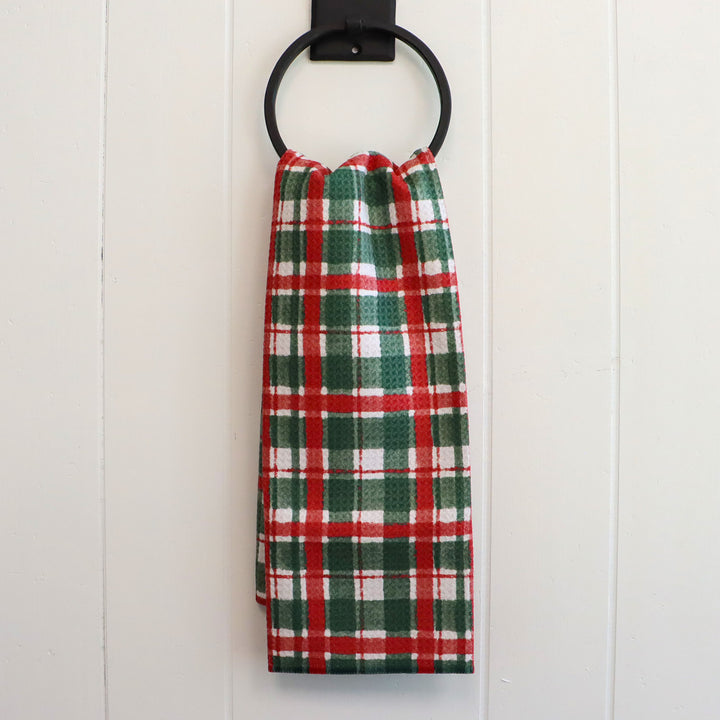 Alpine Plaid Tea Towel