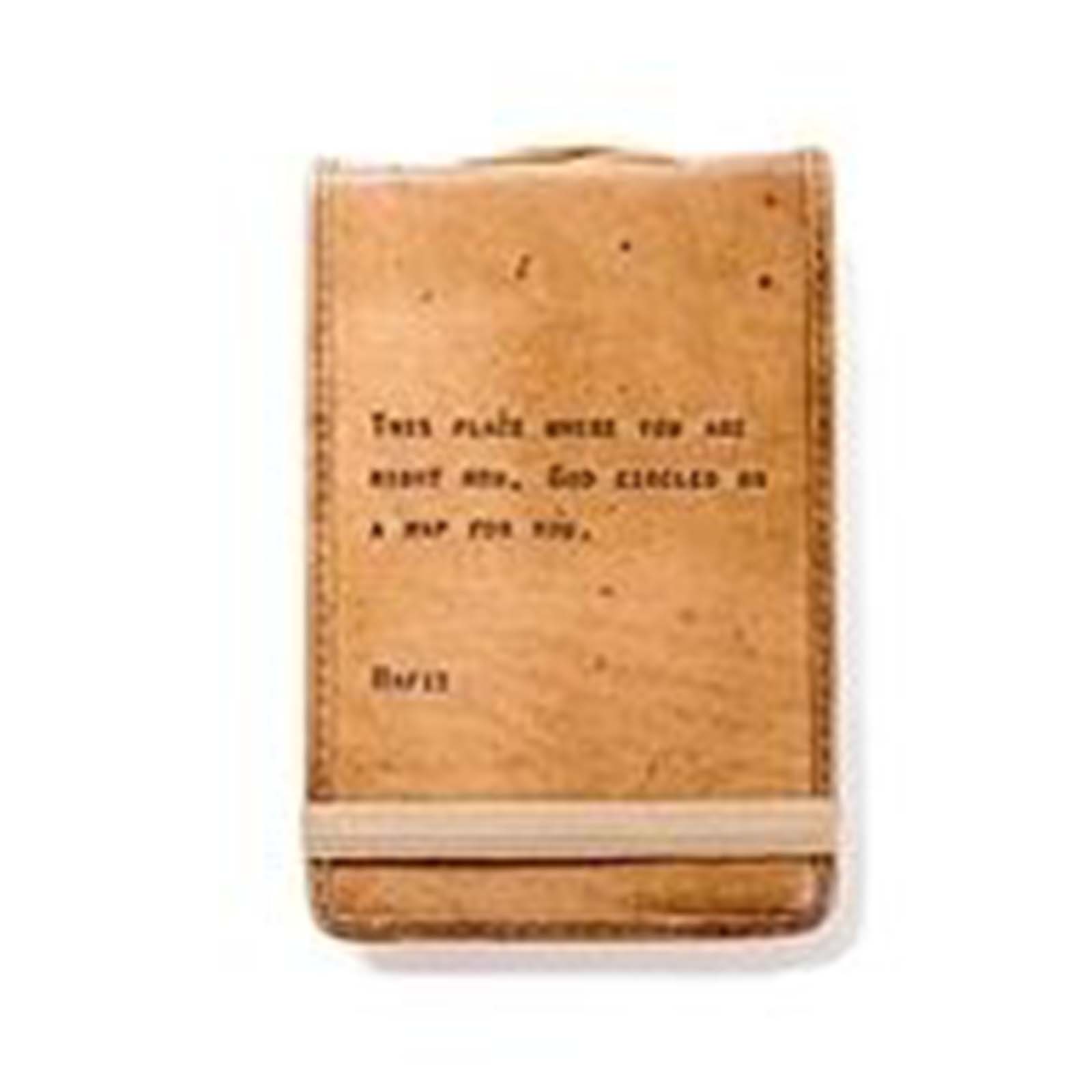 Mini Leather Journal - Hafiz