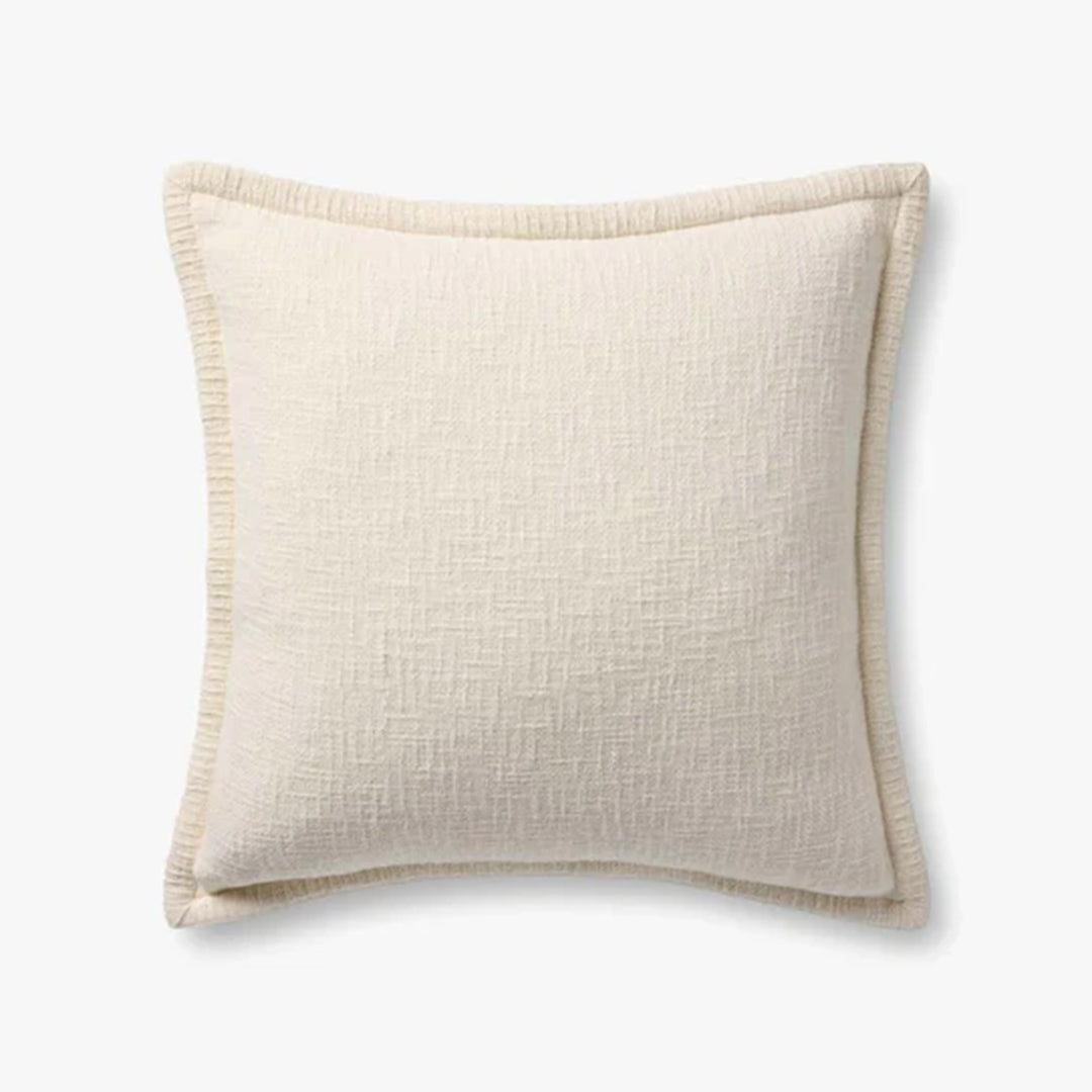 22 x 22 Pillow, Ivory